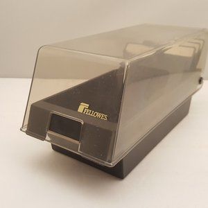 Vintage Fellowes Econo Stor 50 Diskette Storage Case | 90311 | USED